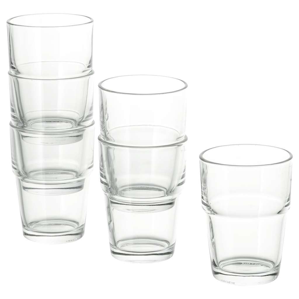 Reko Drinking glasses set of 6 free C&C