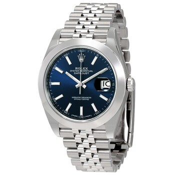 Datejust 41 Blue Dial Automatic Men's Watch 126300BLSJ